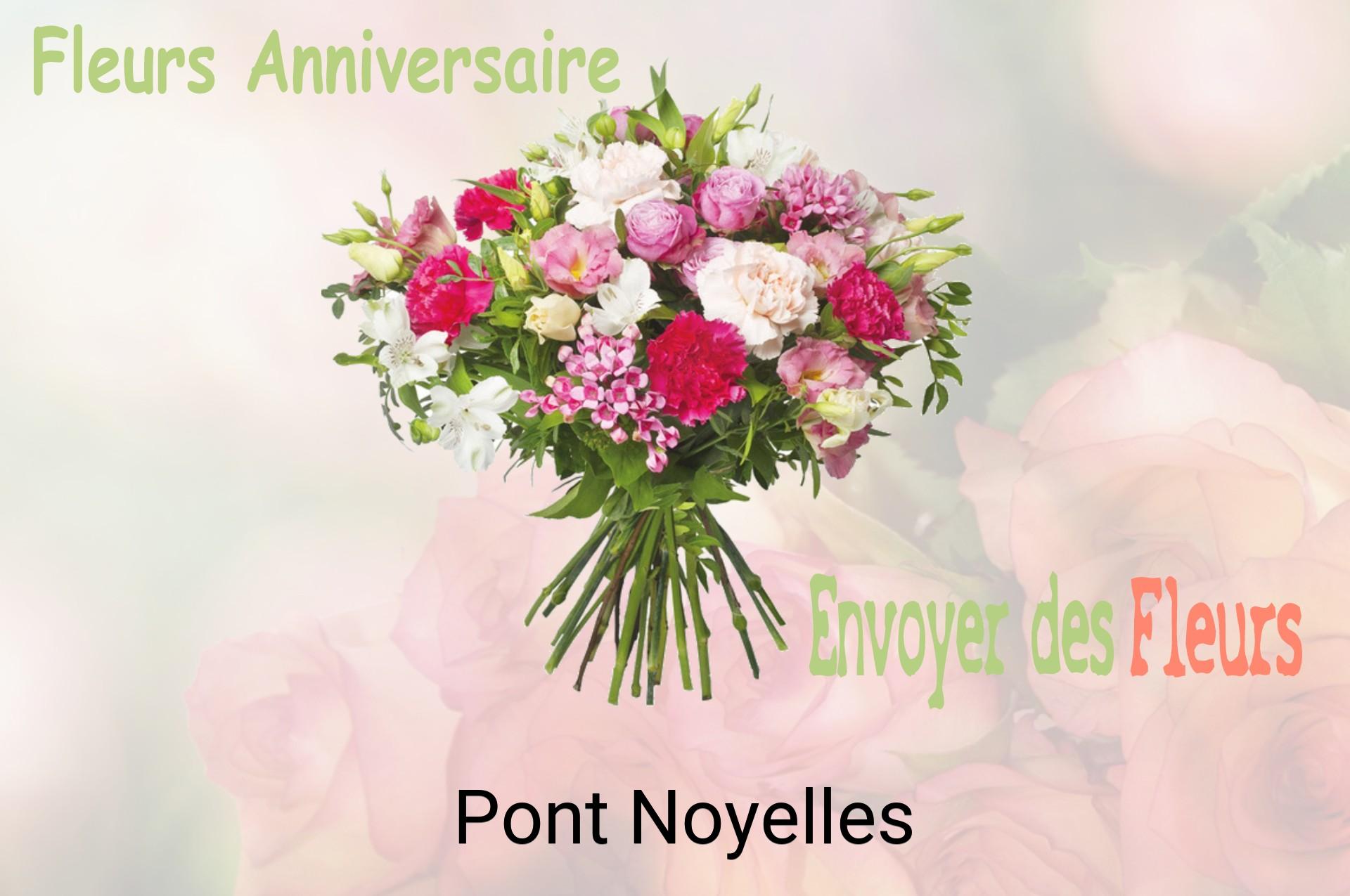 Bouquet de fleurs d’anniversaire livré à Pont-Noyelles