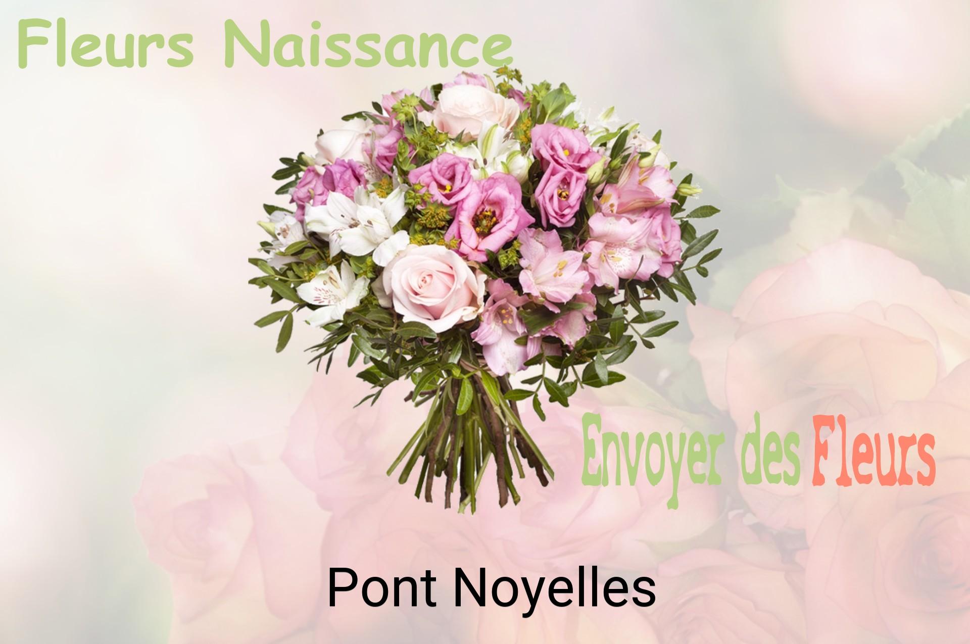 Bouquet de fleurs de naissance livré à Pont-Noyelles